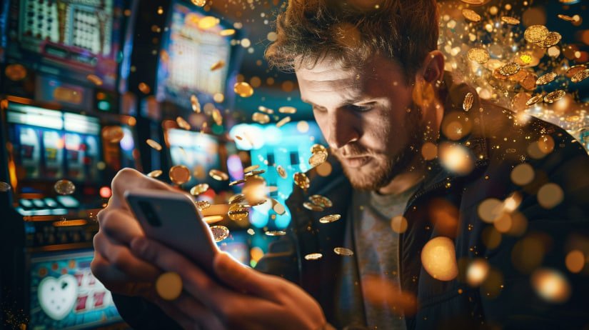 Pengguna Indonesia mengakses kasino langsung maysir melalui smartphone dengan antarmuka mobile yang responsif dan nyaman